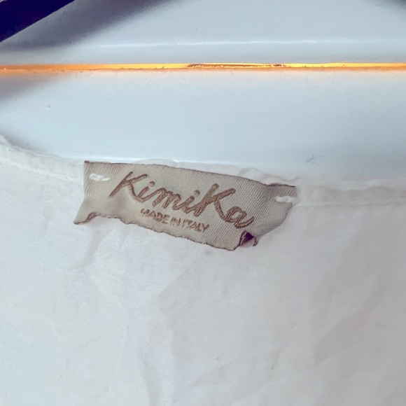 White lace shirt by KimiKa, Ideal for Summer, Festival, Barbecue, Garden party - Picture 3 of 6